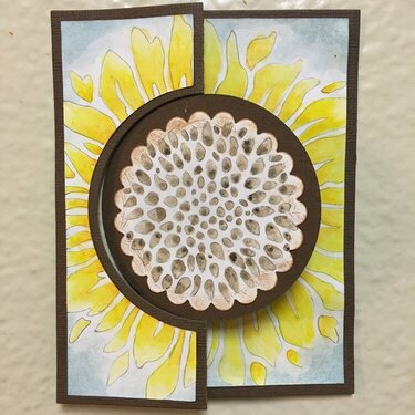Sunflower Thank-You Card