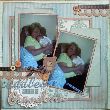 Cuddles with Grandma