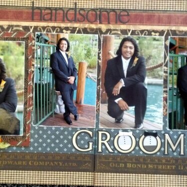 Handsome Groom *G45* - 2 pager