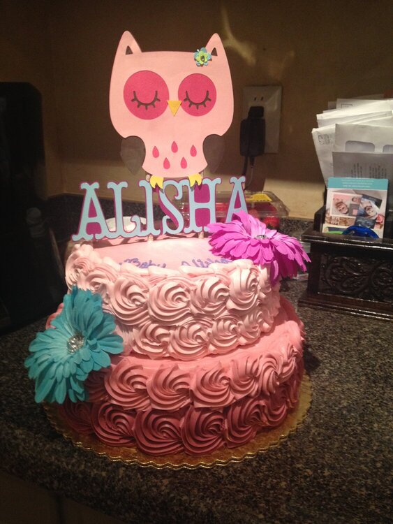 Baby Shower Cake Deco