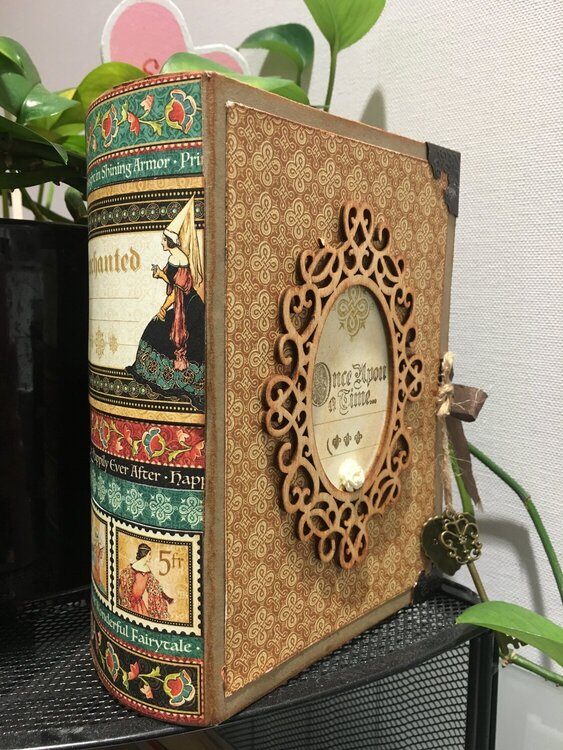 Enchanted Forest Altered Book Box