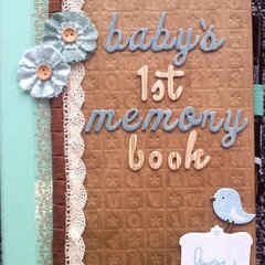 Baby's First Memory Book (Cover)
