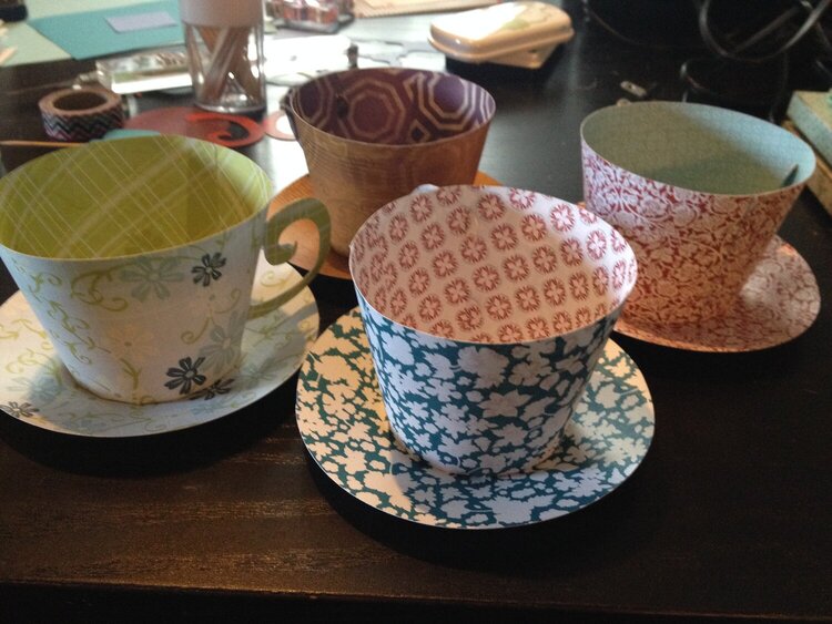 3D Tea Cups