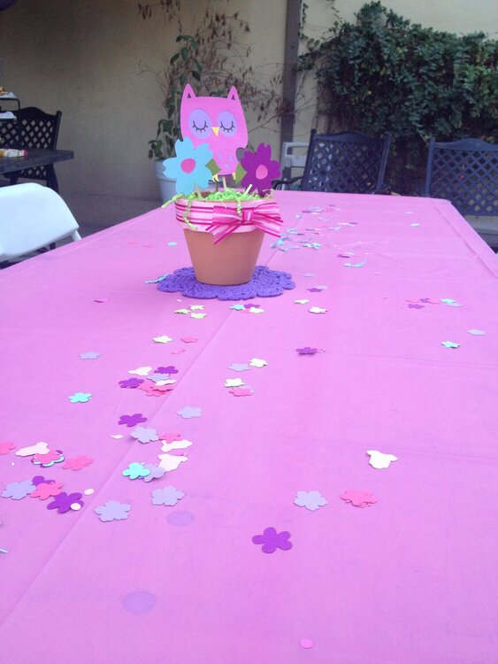 Table Centerpiece Decorations (Baby Shower)