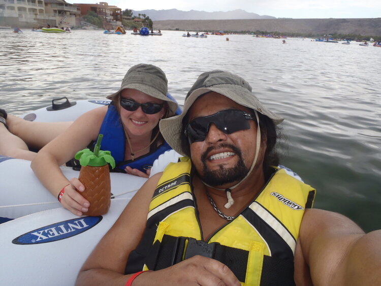 Relaxing on the River