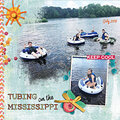 Tubing on the Mississippi