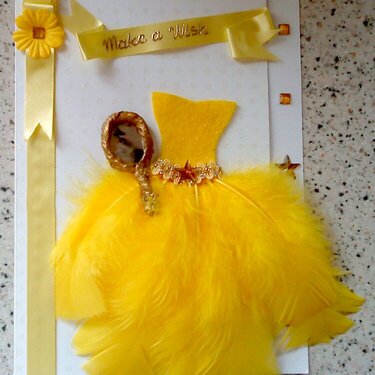 Belle Dress Card!