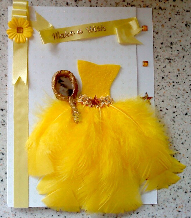 Belle Dress Card!