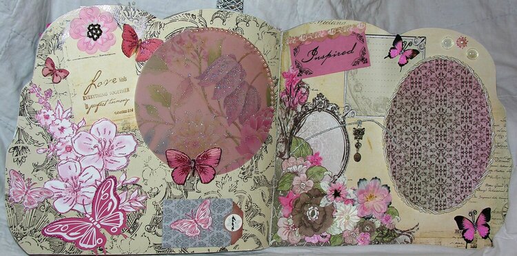 Wedding Album 12 x 12 Pink