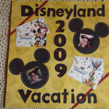 Title Page to Disneyland Album 2010