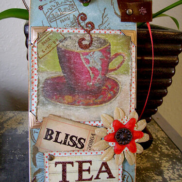 Tea is Bliss Bookmark