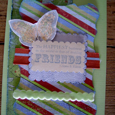 Friends Spring Card