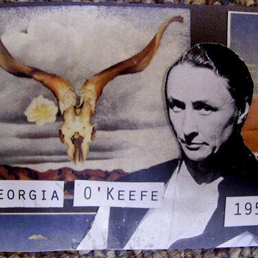 Georgia O&#039;Keefe ATC