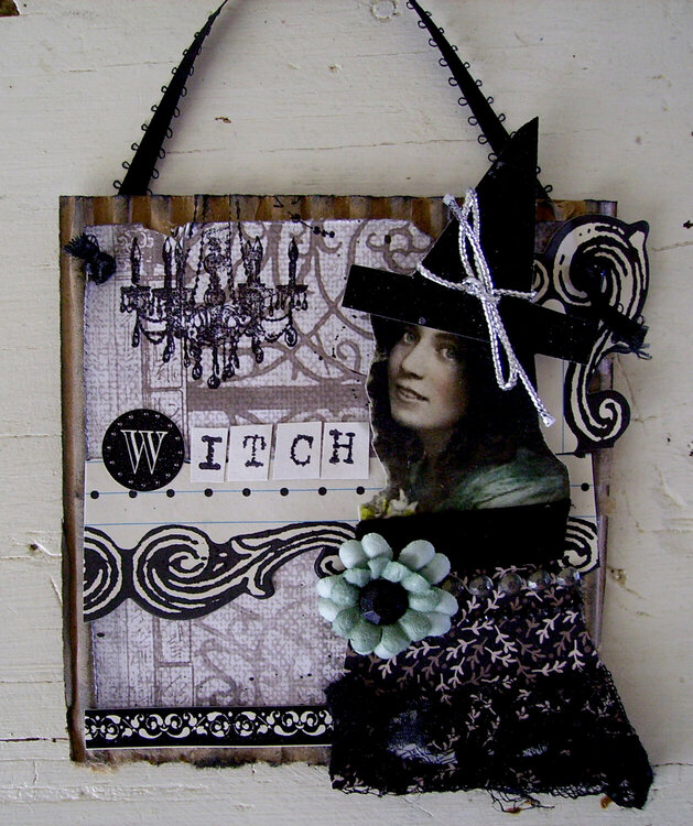 Glamour Witch Ornament 1