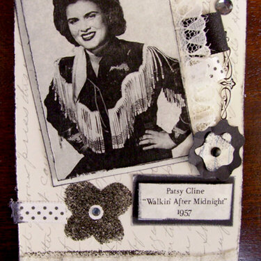 Patsy Cline Post Card