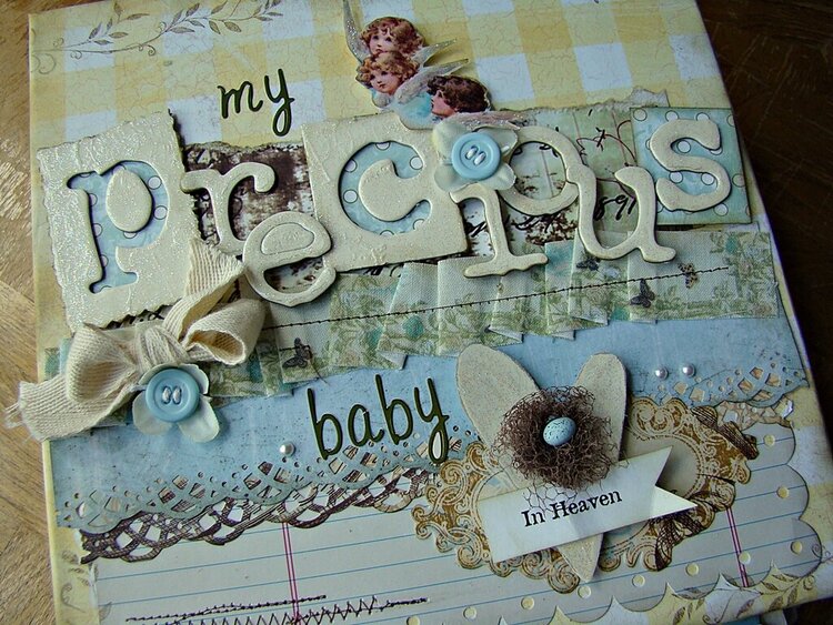 cover of keepsake box for 12 week old baby