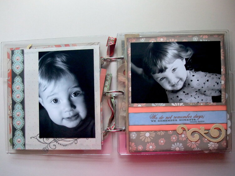 Mini Scrapbook Album- Family