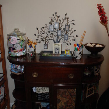My Antique Craftapalooza Desk