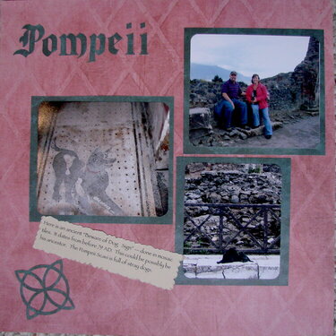 Touring Pompeii -- right side