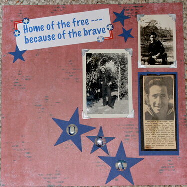 HOME OF THE FREE -- BECAUSE OF THE BRAVE