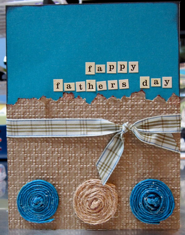 Fathers DAy Card -- NSD challenge