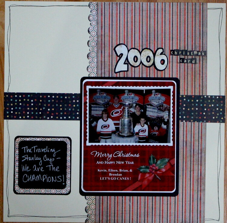 2006 Christmas card