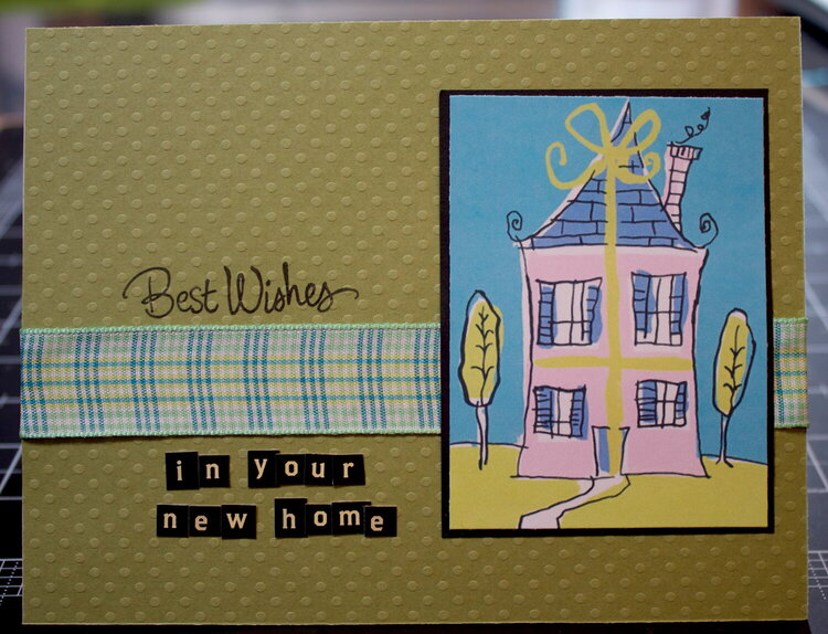 Best wishes - new home