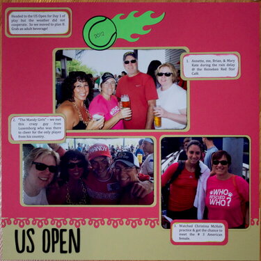 US OPEN -- 2012