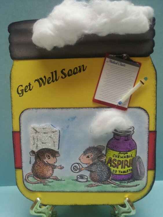 get well house mouse card