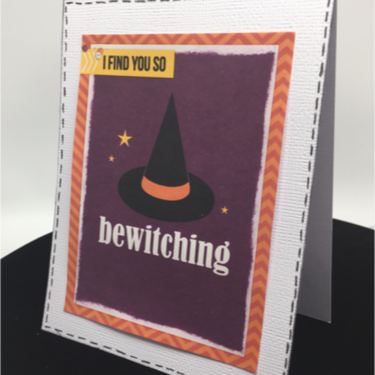I Find You So Bewitching (Halloween Card)