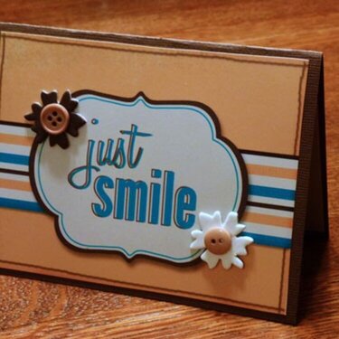 Just Smile Card