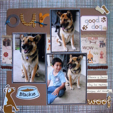 Our Good Dog (Blackie)