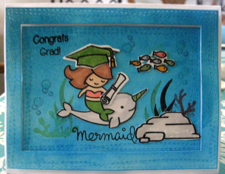 Congrats  Grad (Mermaid)