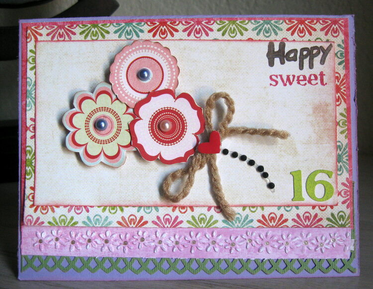 Sweet 16  Card :)