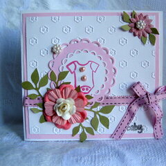 Baby Girl Card..