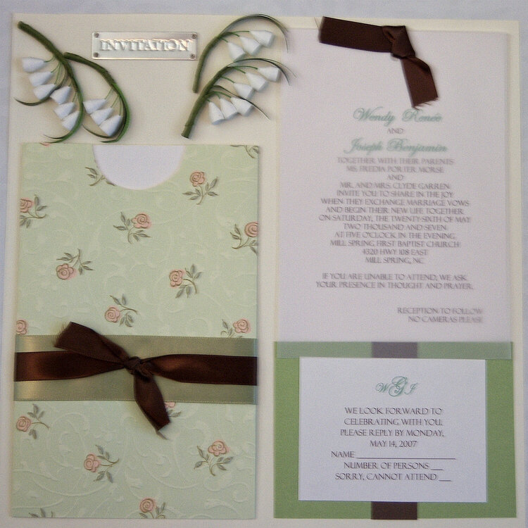 Wedding Invitations &amp; Response Cards