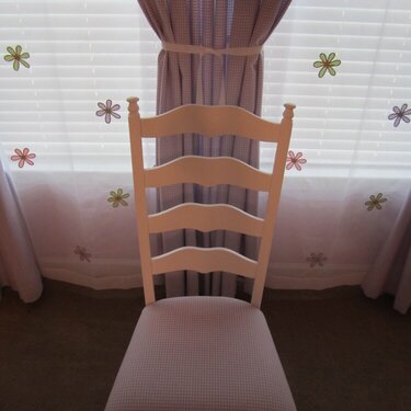 Curtains &amp; Chair