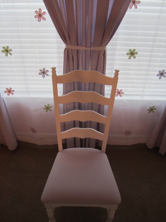 Curtains &amp; Chair