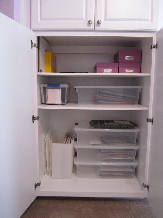 Left Desk Utility Cabinet - 2