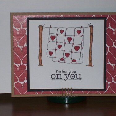 Hung up on you Valentine&#039;s Card