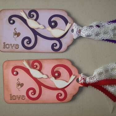 Love Bird Tags