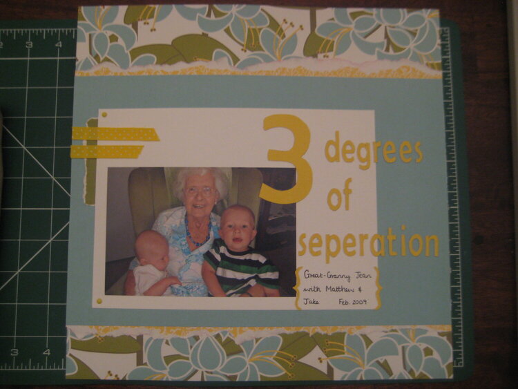 3 degrees of seperation