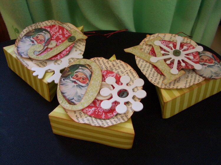 Pie Box Ornaments