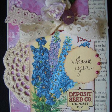 Deposit Seed Co. Thank You Card