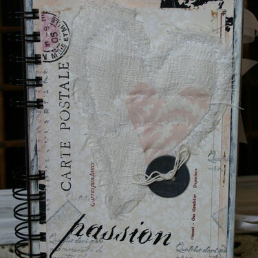Loves Passion Altered Book Journal