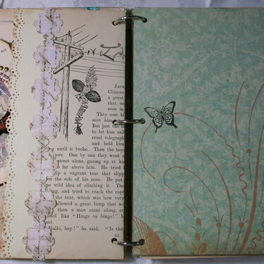 REVERIE BOOK - Recycled Vintage Children&#039;s Book