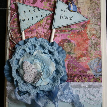 Best Wishes My Friend ~ Customer Special Order