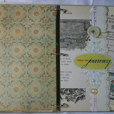 REVERIE BOOK - Recycled Vintage Children&#039;s Book