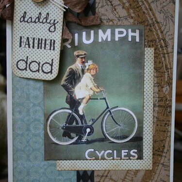 Daddy Father Dad Card