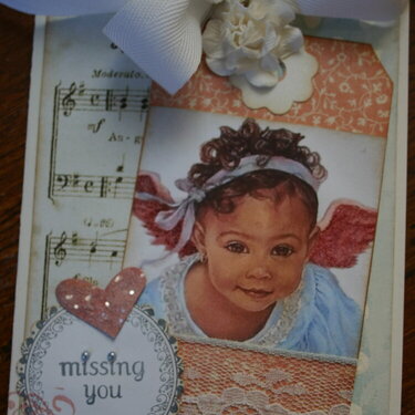 Missing You Card for customer